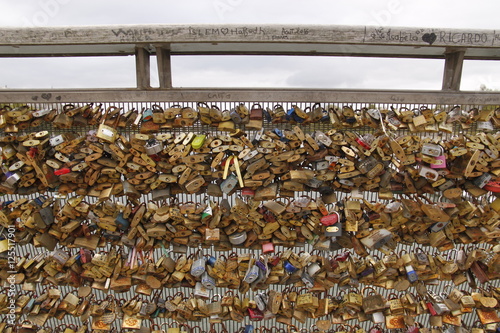 Cadenas du Pont des Arts à Paris