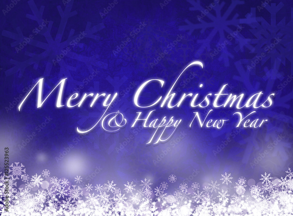 merry christmas - happy new year - greeting card merry christmas - happy new year - greeting card