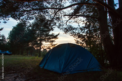 Отдых с палаткой 