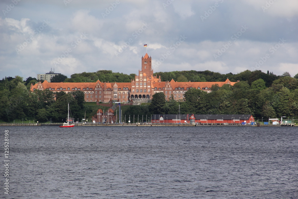 Fototapeta premium Marineschule in Flensburg