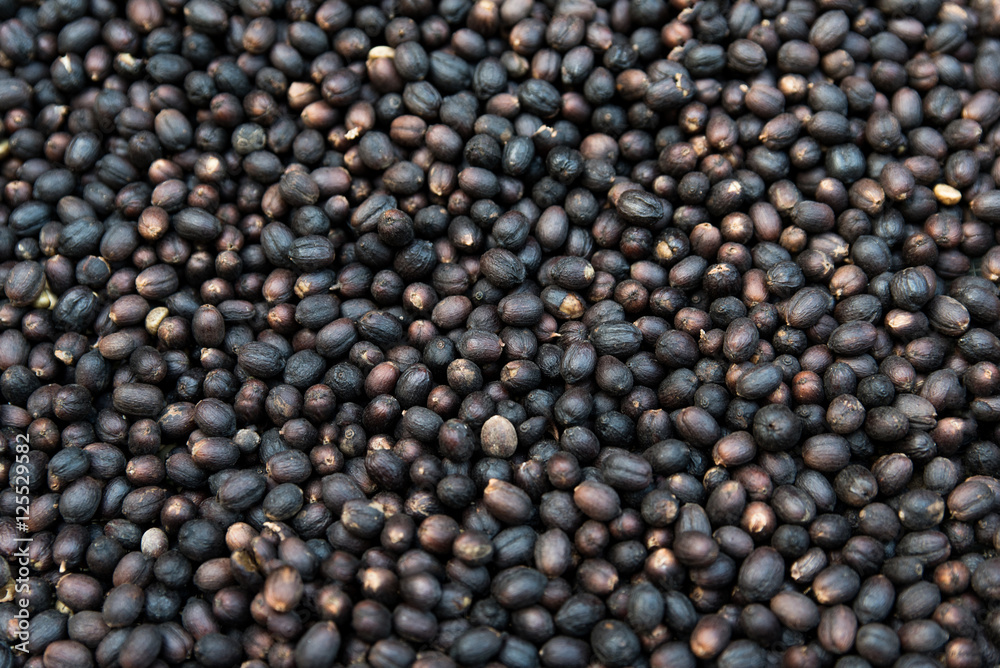 Coffee beans pattern. Coffee beans pattern.