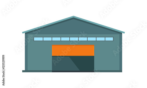 Worldwide Warehouse Deliver. Storehouse Building.