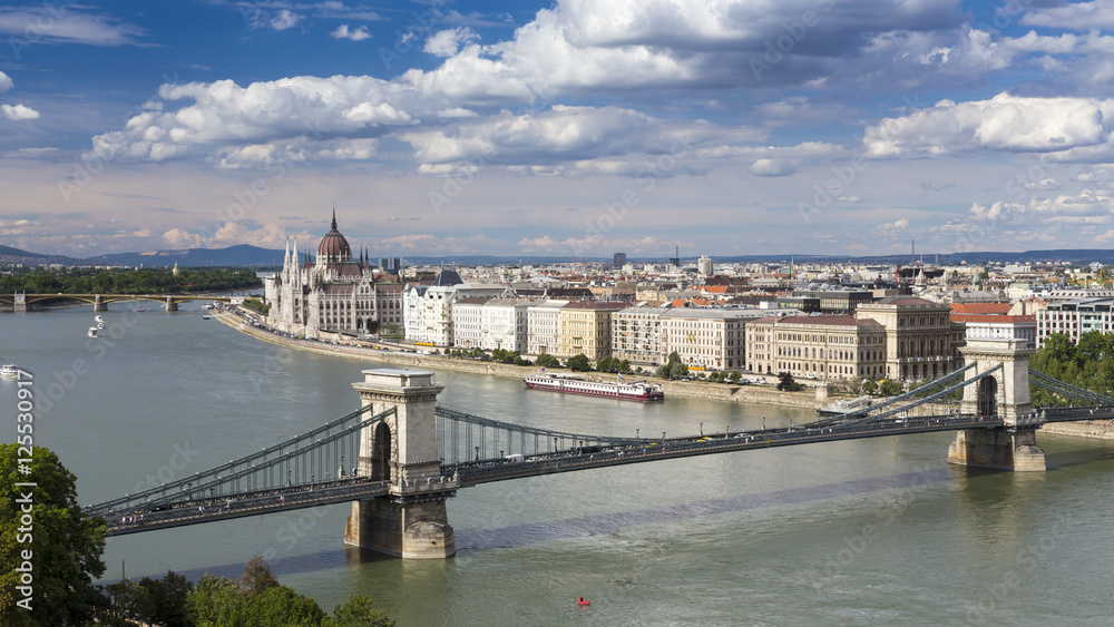Fototapeta premium Budapest Old Town skyline.