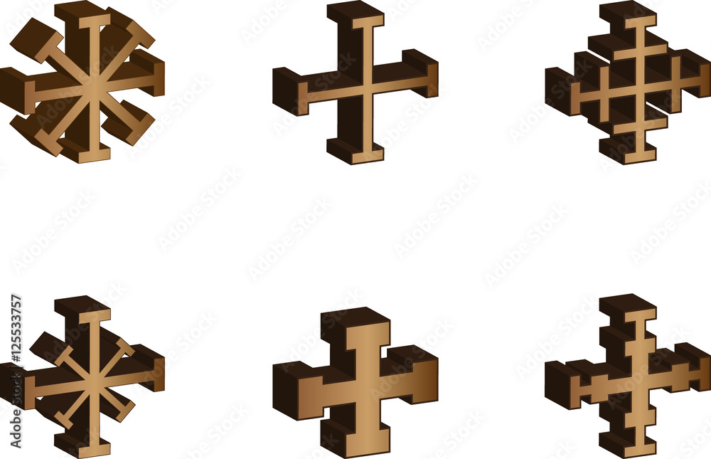 cross set, cross, Adobe Stock