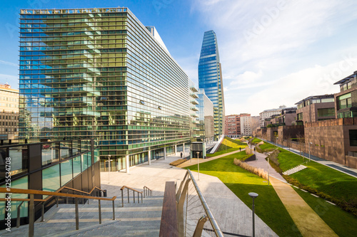 Fototapeta Naklejka Na Ścianę i Meble -  Milan Skyscrapers