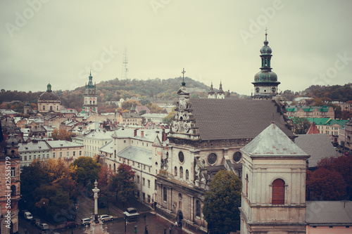 Old european city Lviv