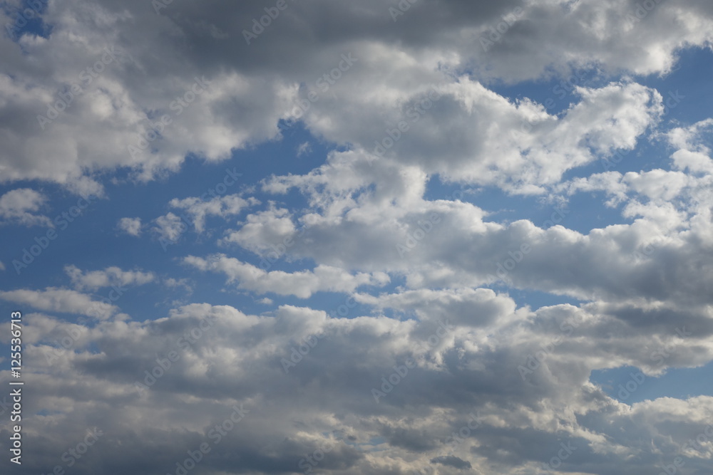 Fototapeta premium Clouds in the blue sky
