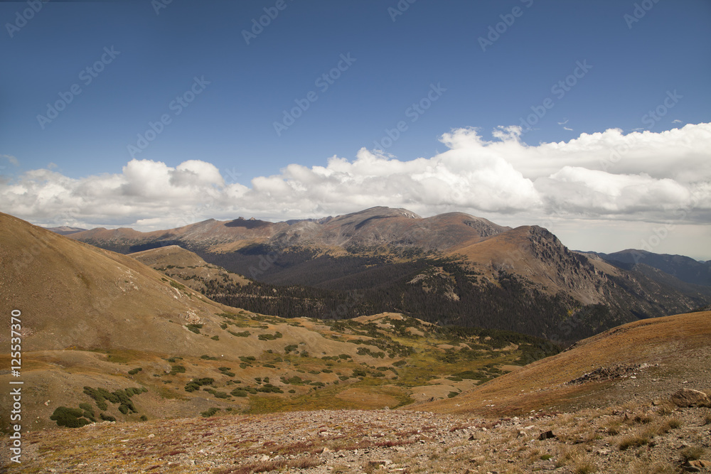 A landscape of the Rockies in Colorado