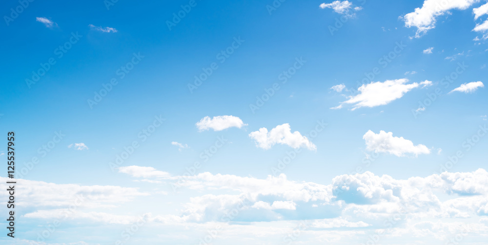 Clear sky and clouds Clear sky and clouds