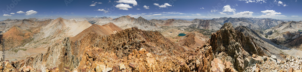 360 Degree Sierra Mountain Panorama
