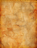 Grunge stained parchment background for flyer or poster