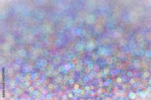  Abstract christmas multicolored lights on background. Defocused. 