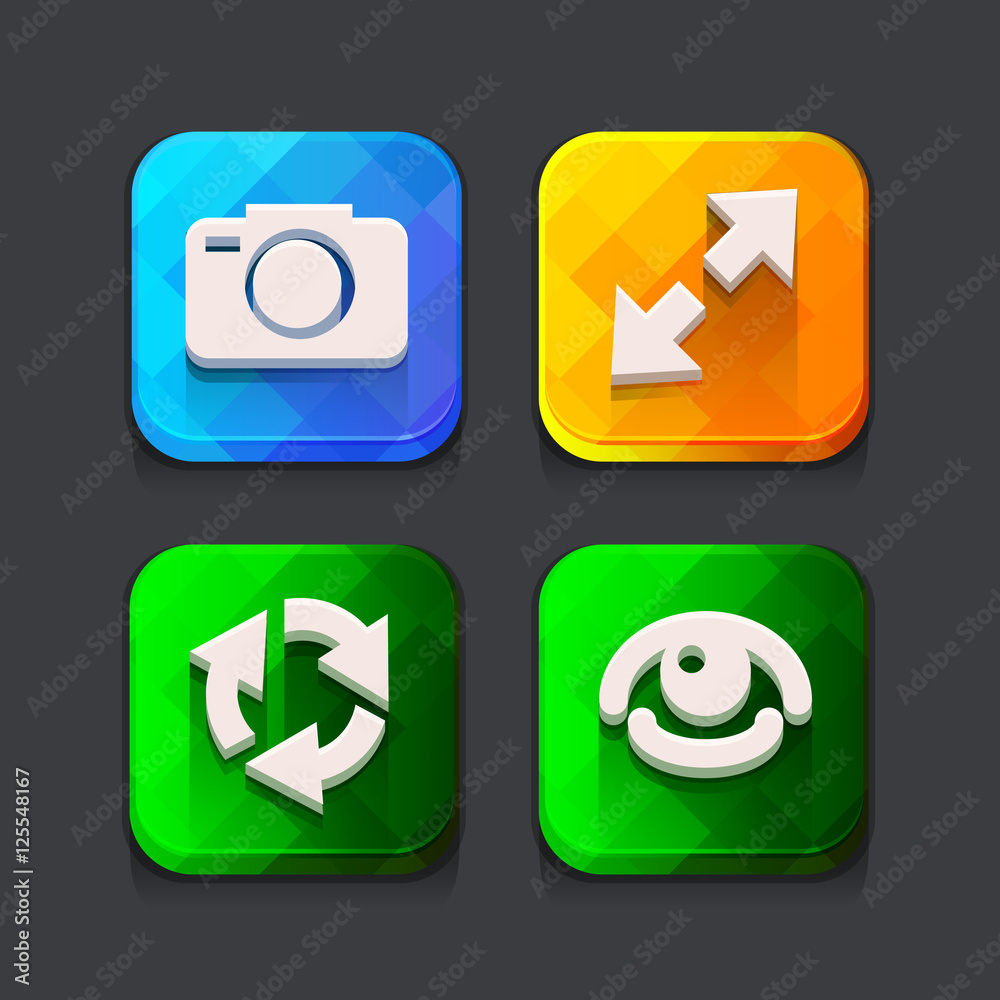 Login web icons collection