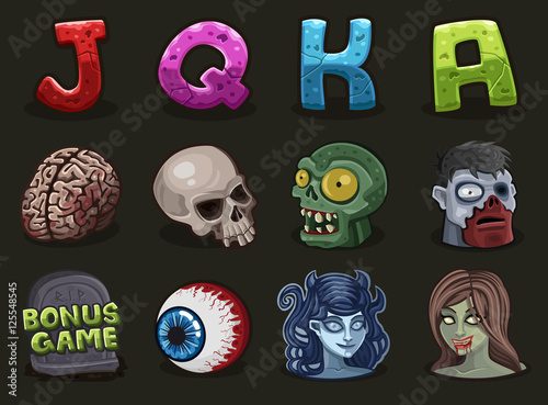 Symbols for slots zombie game