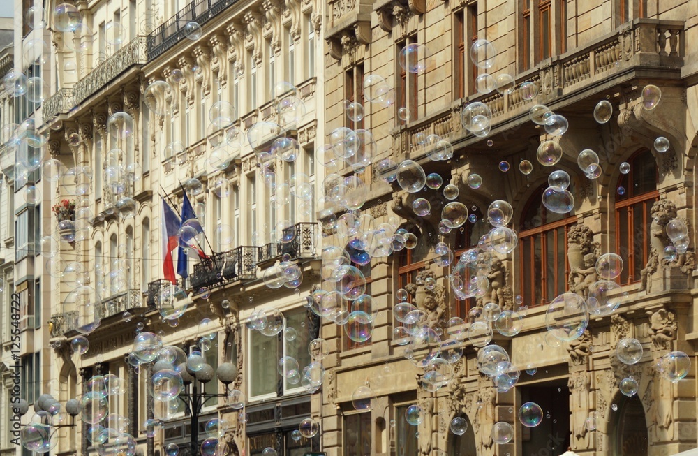 Bubbles in Prague