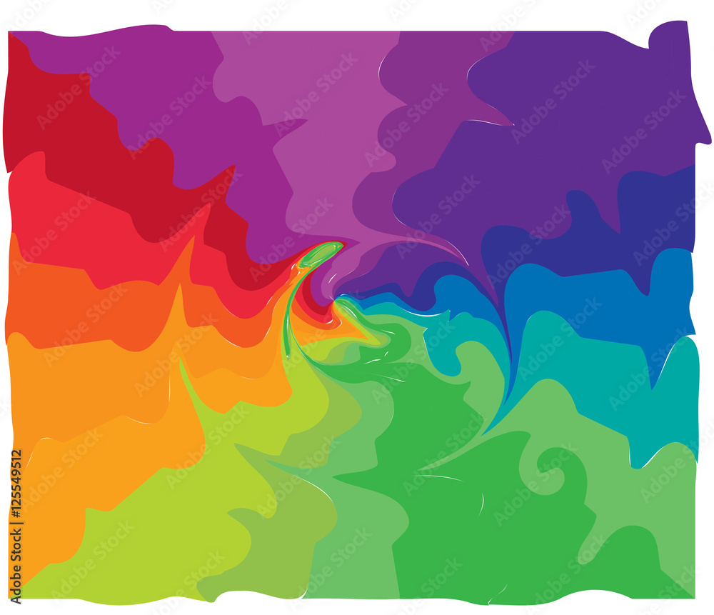 Fototapeta premium Abstract Vivid Background