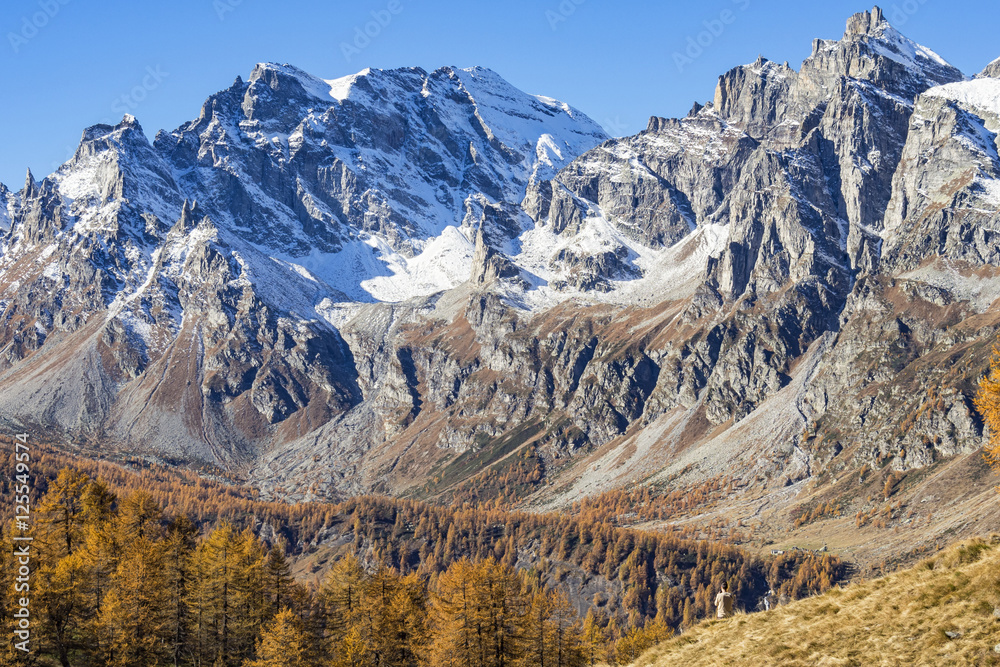Autunno alpino ( Alpe Devero ) StockFoto Adobe Stock
