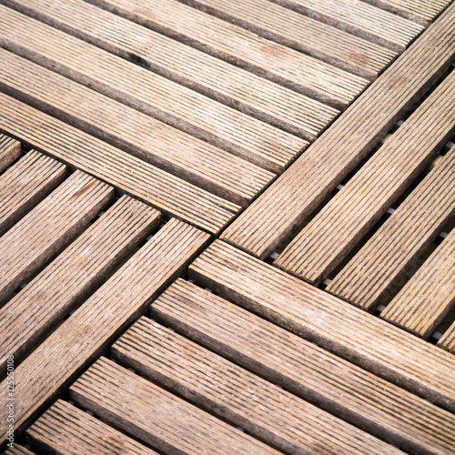 Wood floor in square cropped