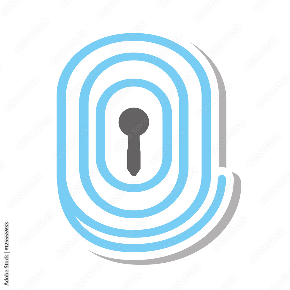 security chain with password vector illustration design security chain with password vector illustration design