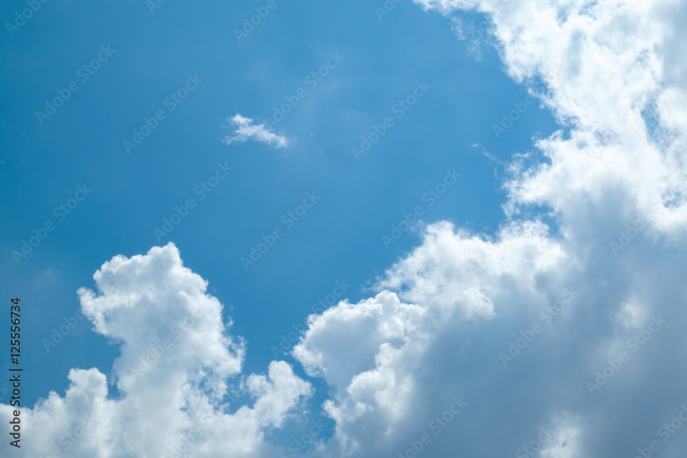 Blue sky with cloud background for backdrop background use Blue sky with cloud background for backdrop background use