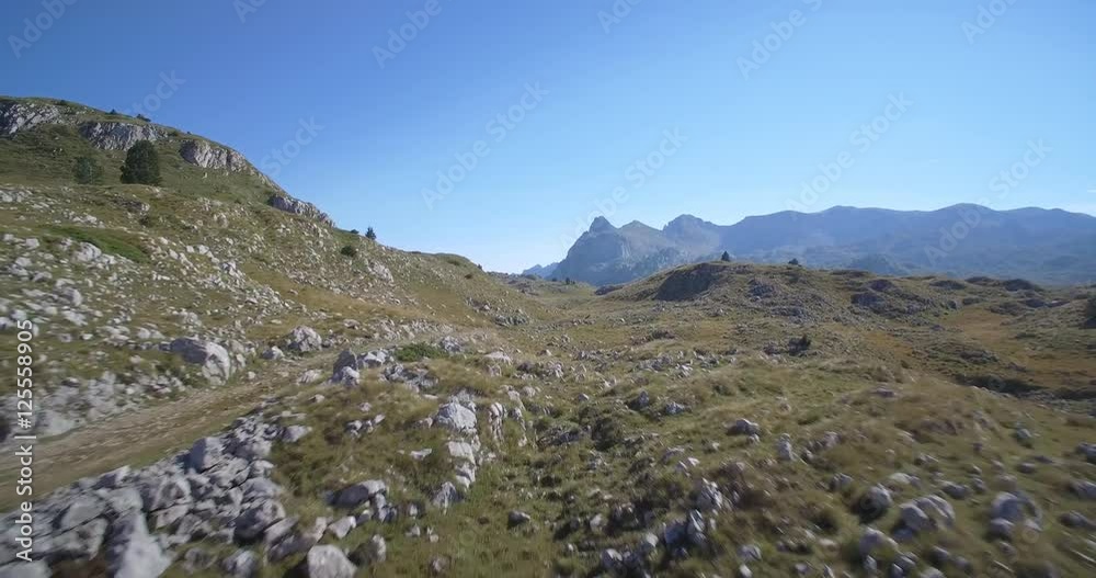 Aerial, Mountainous And Stony Landscape, Montenegro Aerial, Mountainous And Stony Landscape, Montenegro