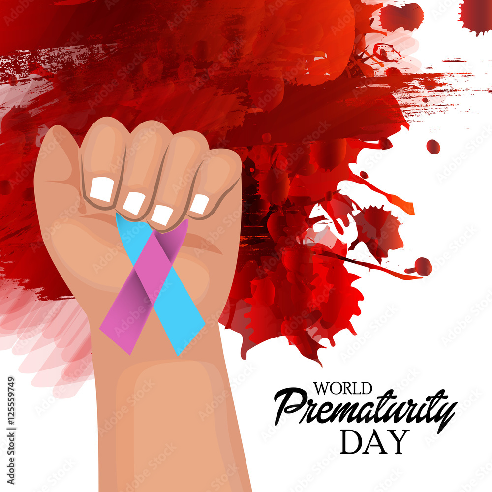 World Prematurity Day. Stock Illustration Adobe Stock