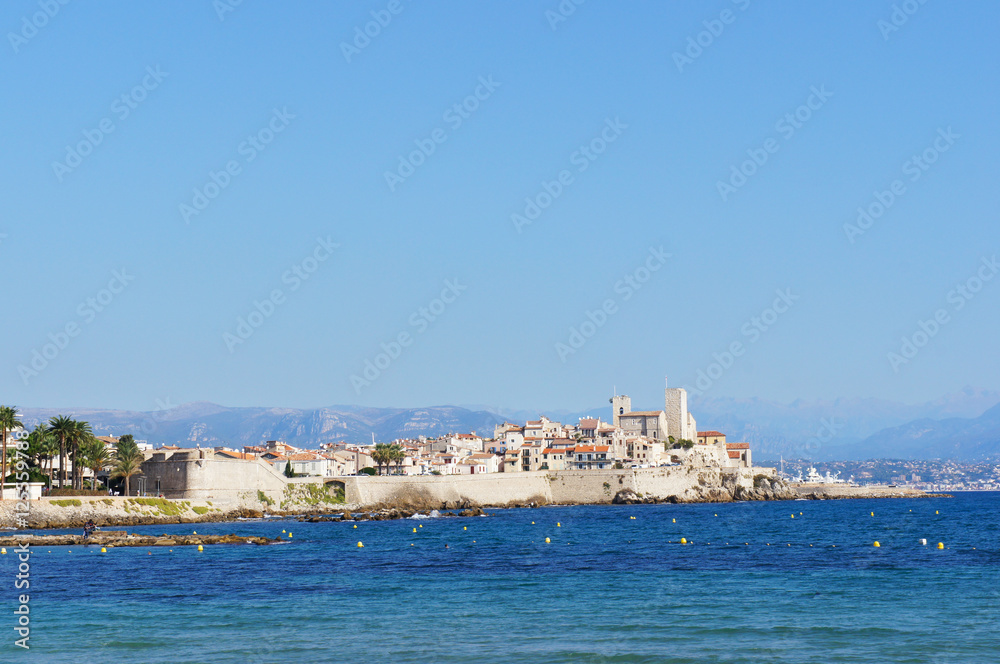 Cityscape of Antibes, France