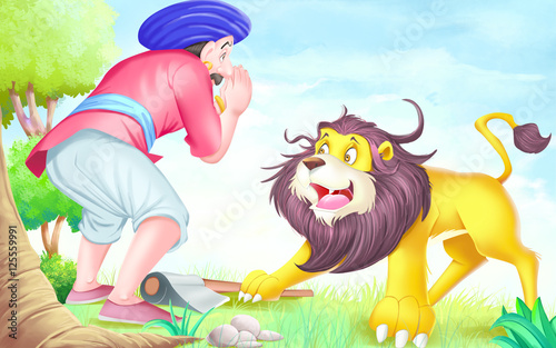 The Lion’s friend and woodc...