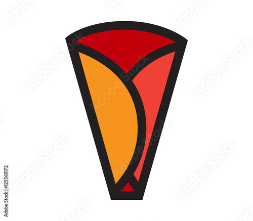 Crepe Icon Design