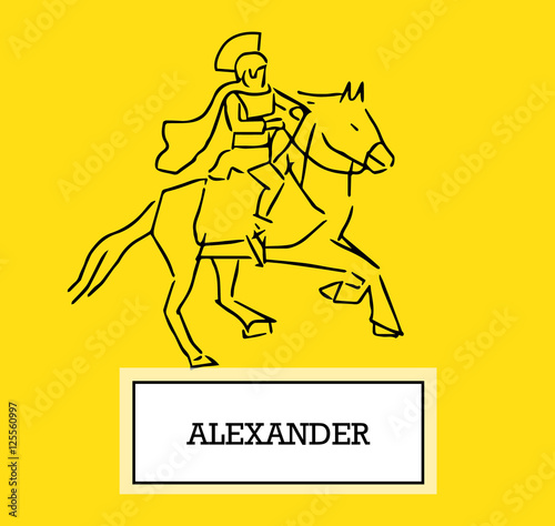Illustration of Alexander