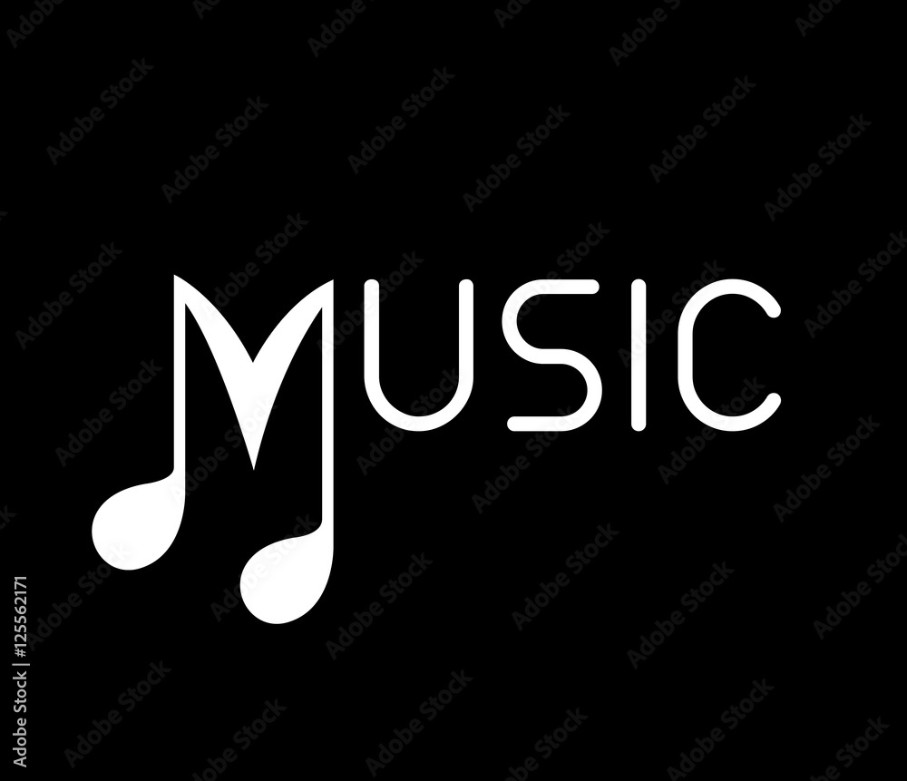 Music Logo Concept Music Logo Concept