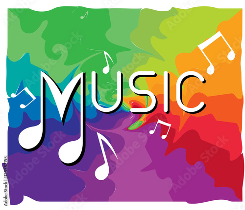 Logo Design on The Abstract Background