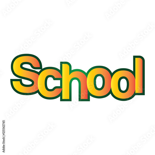 School Logo Text