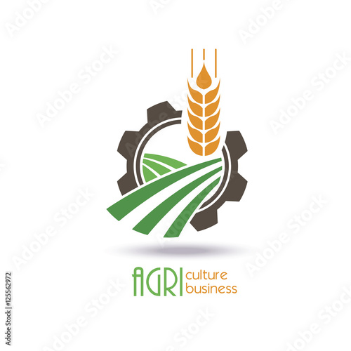 Agriculture Logo Template Design. Icon, Sign or Symbol. farm