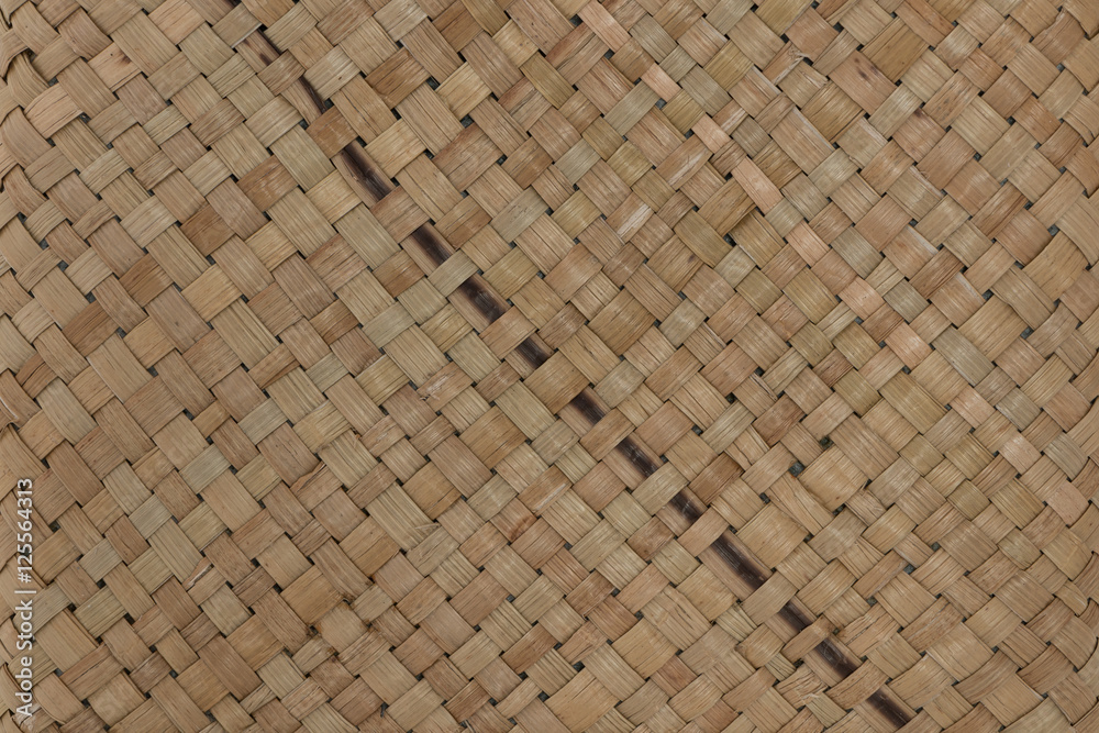 traditional thai style pattern nature background of brown handic