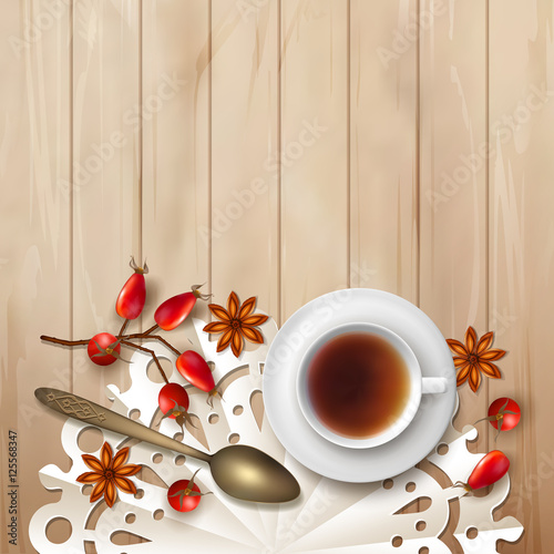Tea time background