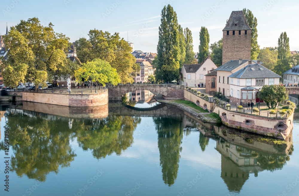 Obraz premium Ponts Couverts in Strasbourg