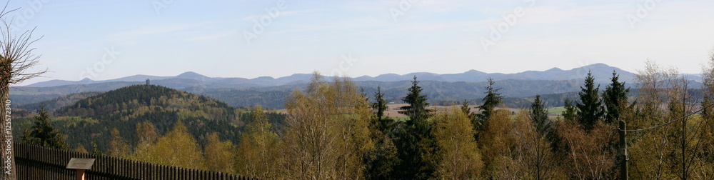 Weifebergblick-Panorama vom Wachberg Weifebergblick-Panorama vom Wachberg