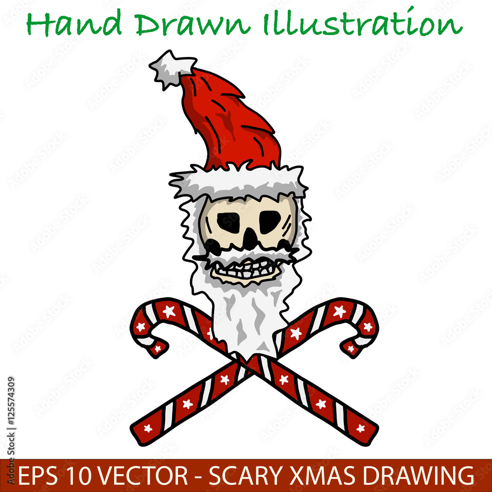 Creepy Christmas Drawings