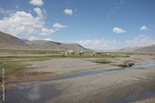 Pamir region Russian Federation Central Asia mountain landscapes