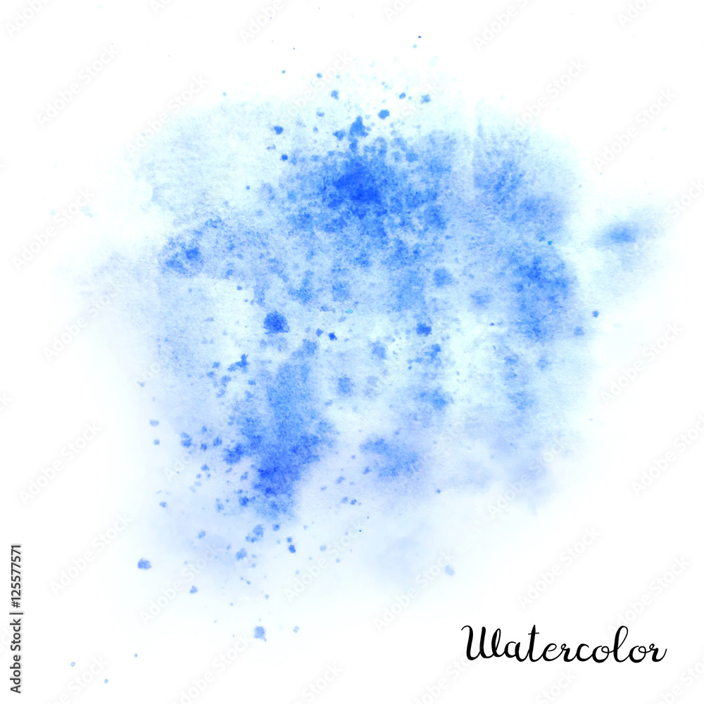 Obraz premium Watercolor blot