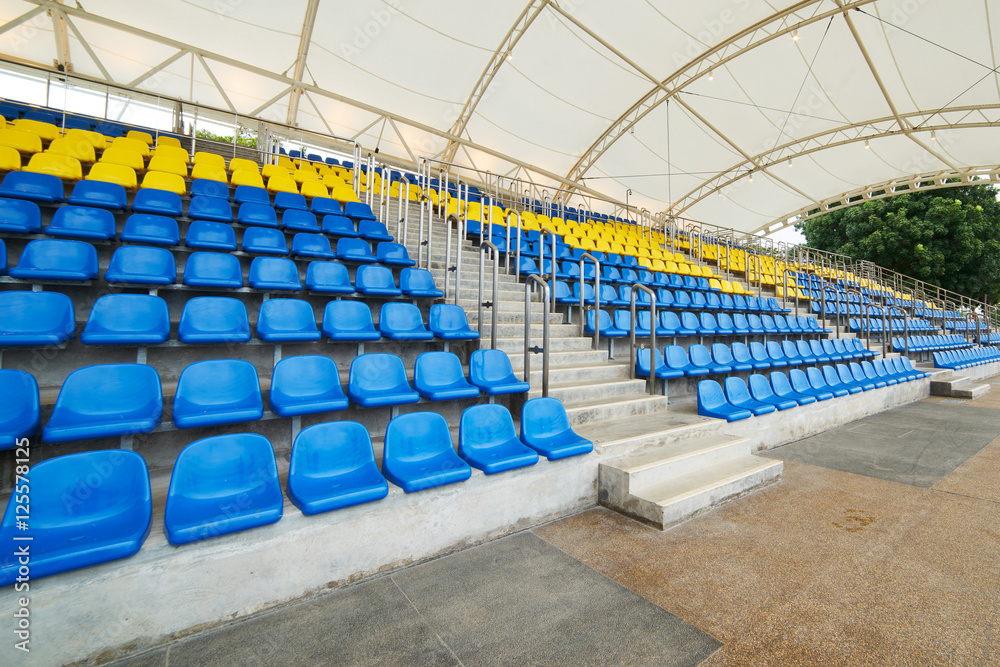 Obraz premium Empty seats at the Stadium