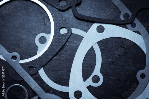 Various engine gaskets photo
