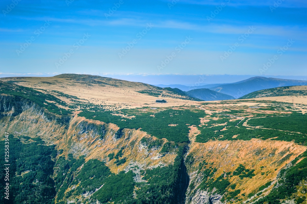 Lucni Bouda, view from Sniezka trail (Karkonosze/Poland)