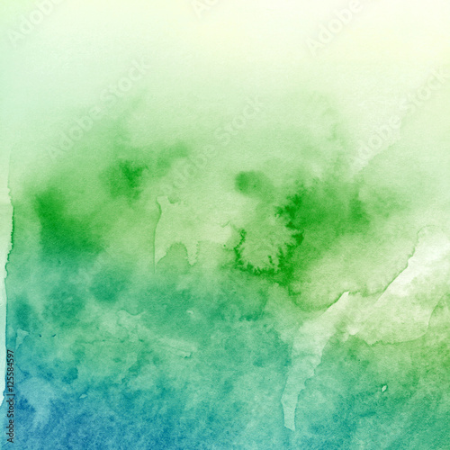 Watercolor blot