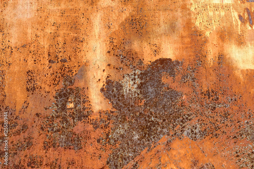 Abstract corroded colorful rusty metal background, rusty metal texture