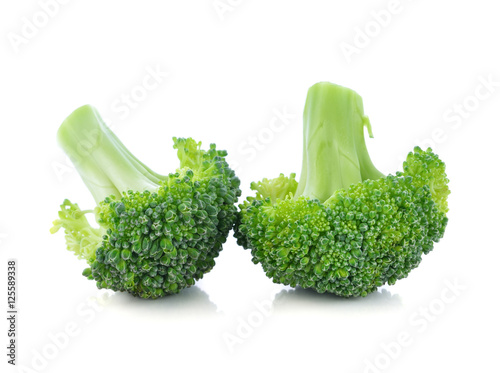 Broccoli vegetable isolated on white background