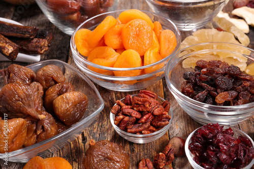 assorted dried fruit photo