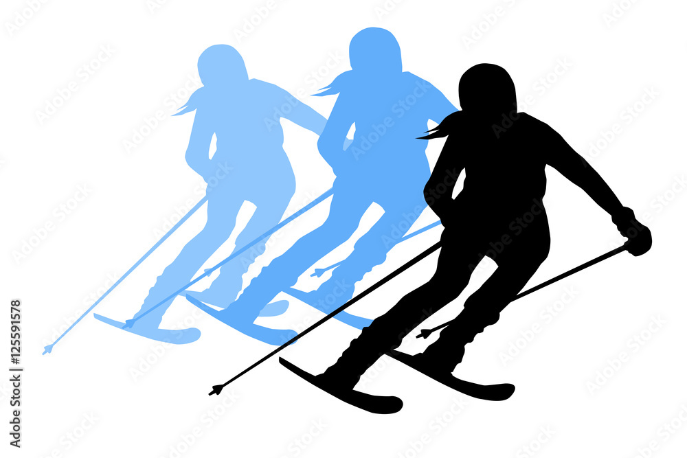 Obraz premium Wintersport - 55