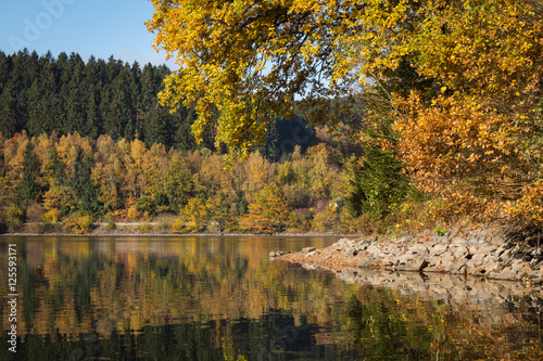 Herbst an der Listertalsperre photo